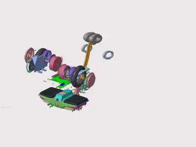 balance car 3D print model