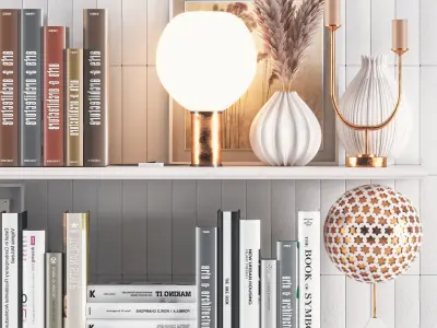 decorative set 03 3D model