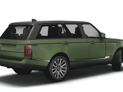 Range Rover SVAutobiography Ultimate LWB 2021 3D model