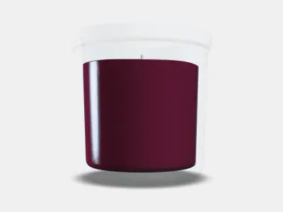 STORTSKON scented candle in a jar Low-poly 3D model