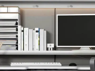 Office furniture 2 3D model