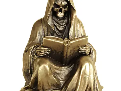grim reader  3D model