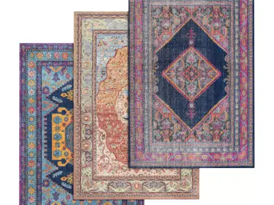 Rug Set 1646 3D model