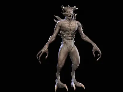 Triglaz Low-poly 3D model