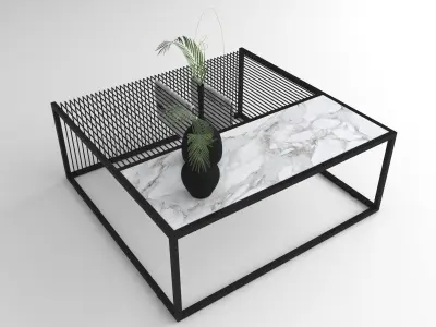 MINIMAL COFFEE TABLE 3D model