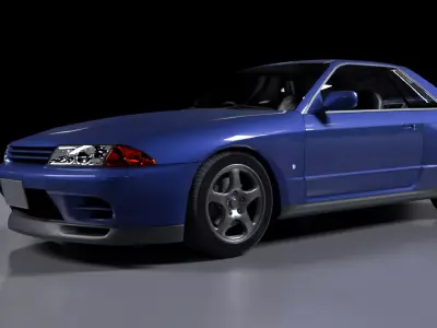Nissan Skyline R32 3D model