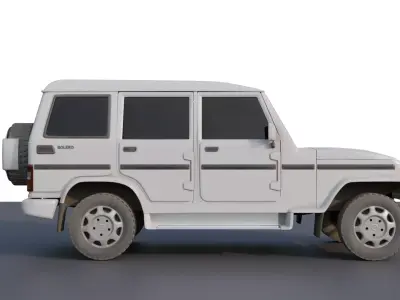 OLD MAHINDRA BOLERO 3D MODEL 3D model