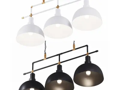 Chandelier 3Round SKU 2827 Free 3D model