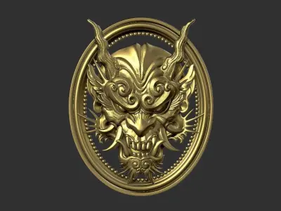 dragon head 3D print model