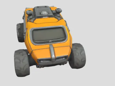 Off-Road Vehicle 3D Model PBR Textured Game Ready Low-poly 3D model