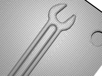 Chocolate Mold Mechanical Spanner 3D print model