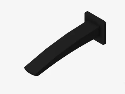 Wall Spout - Luxury - Rapid - Basin Low-poly 3D model
