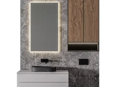 Luxury Bathroom 188 3D model
