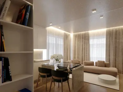 livingroom 3dmax  Free 3D model