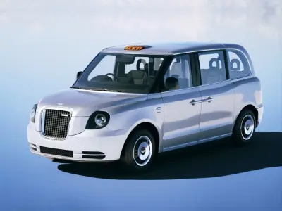 LEVC TX E City 2019 Low-poly 3D model