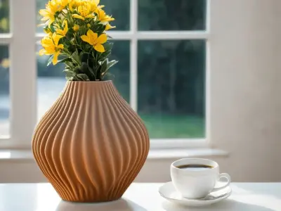 Serengeti Vase for Home Decor 3D print model