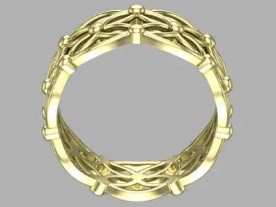 ring ornament  3D print model