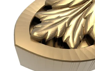  decorative pattern ready for 3D printing 3D model 223