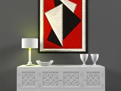 Sewing designer art - Pican concept 3D model