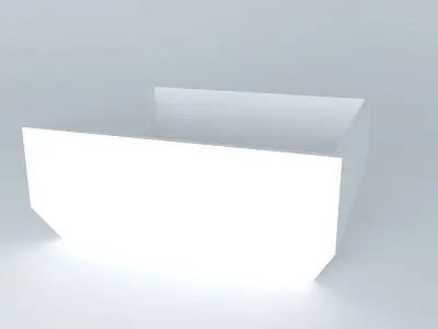 bowl square box Free 3D model