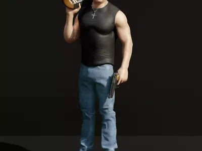 TORETTO  VIN DIESEL FAST AND FURIOUS  3D print model