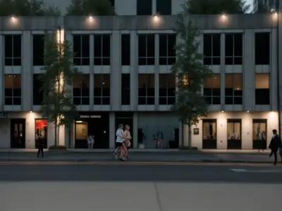 Residential building 3D model