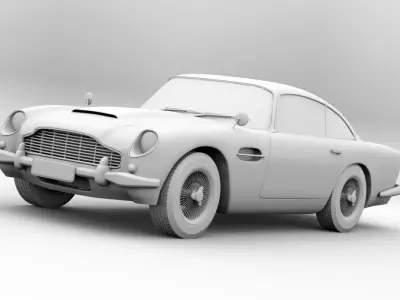 Aston Martin db5 3D model