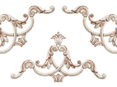 Classic carved 219 3D model