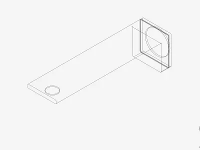 Wall Spout - Luxury - Alia Low-poly 3D model