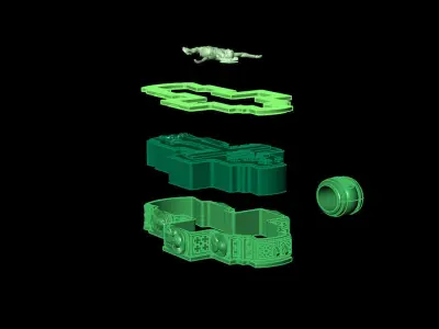 Cross G0392 3D print model