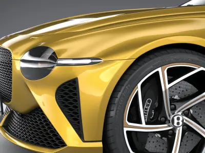 Bentley Mulliner Bacalar 2021 3D model