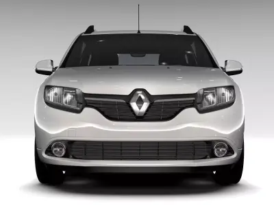 Renault Logan MCV 2016 3D model