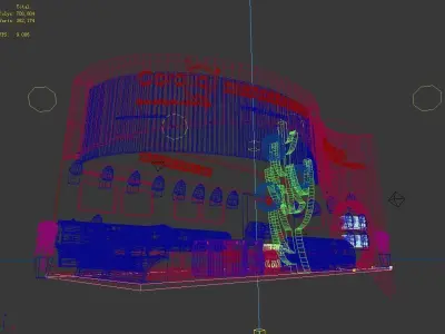 Exhibition - Area - 12X5-3DMAX2009-06 3D model