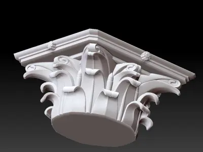 Column Head 3D print model