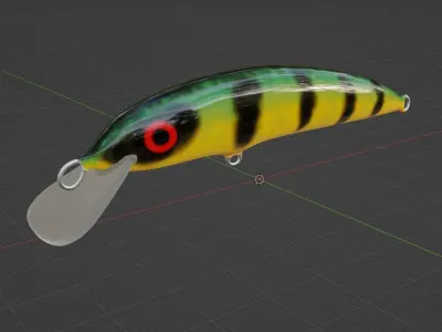 Custom bait 3D print model