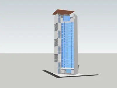 Urban Highrise 2 3D model