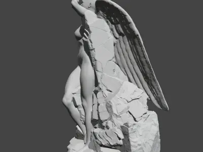 creation of woman 3D print model