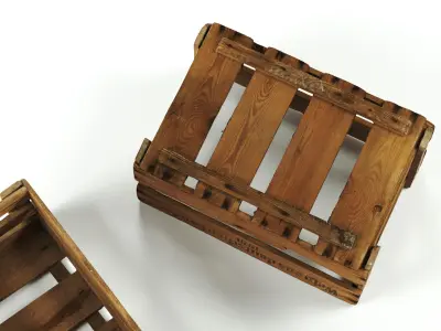 POLYPASTA - Wooden box 03 3D model