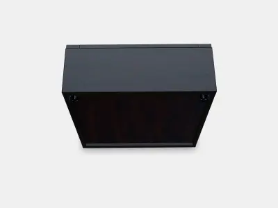 BESTA Shelf unit with glass door 22 Low-poly 3D model