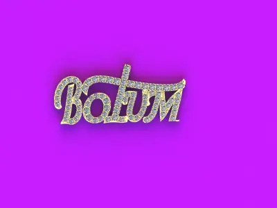 Name Necklace Customize  Free 3D print model