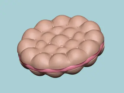 Cookie Mould 15 - Biscuit Silicon Molding 3D print model