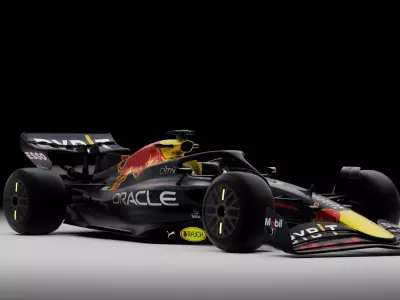 Red Bull Formula 1 RB18 Low-poly 3D model