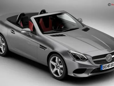 Mercedes SLC 2017 3D model