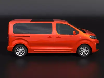 Opel Zafira L2 2021 3D model