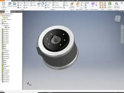 Space Engineers Motor Component  3D print model