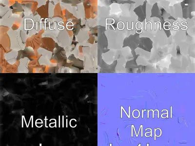 Soft Suede Moccasins with Traditional Stitching Low-poly 3D model