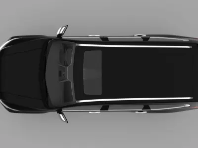 2018 MITSUBISHI PAJERO SPORT DAKAR with HQ INTERIOR 3D model