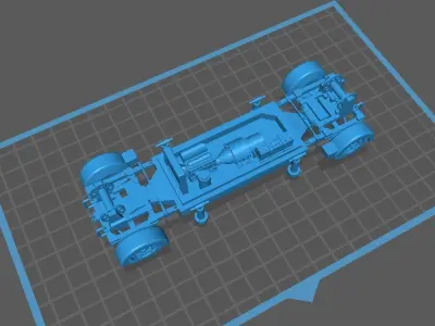WW2 German 24KVA Generator 3D print model