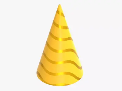 Party funny hat 01 3D model