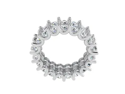 Wedding Diamond Band 3536 3D print model
